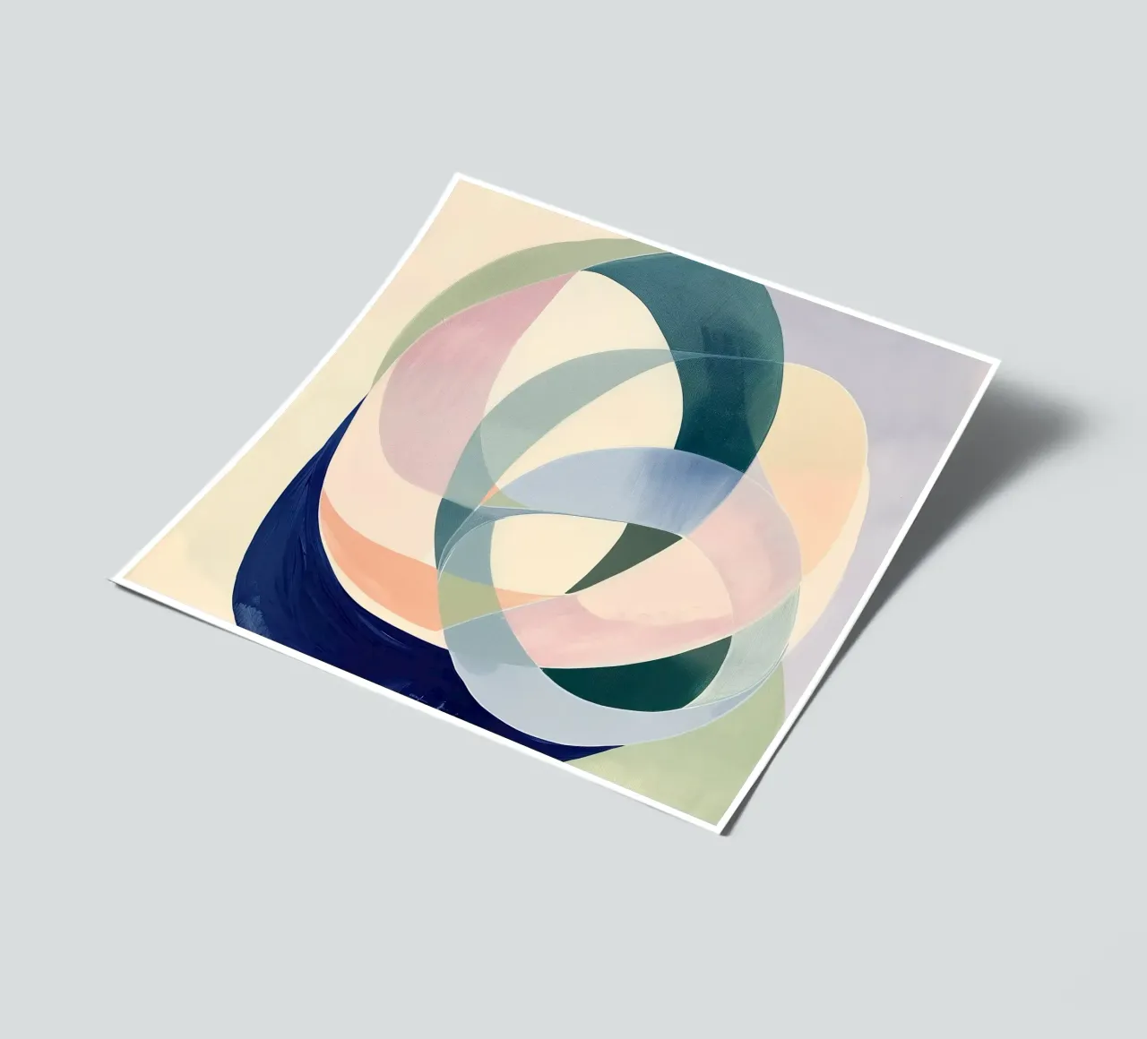 Interwoven Forms stickervel van softsoul