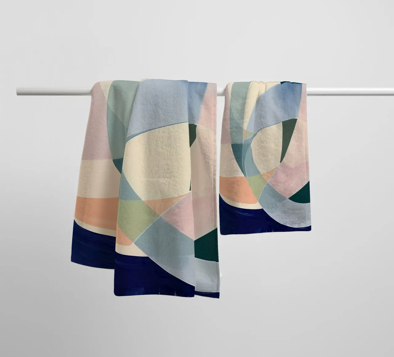 Interwoven Forms badhanddoek van softsoul