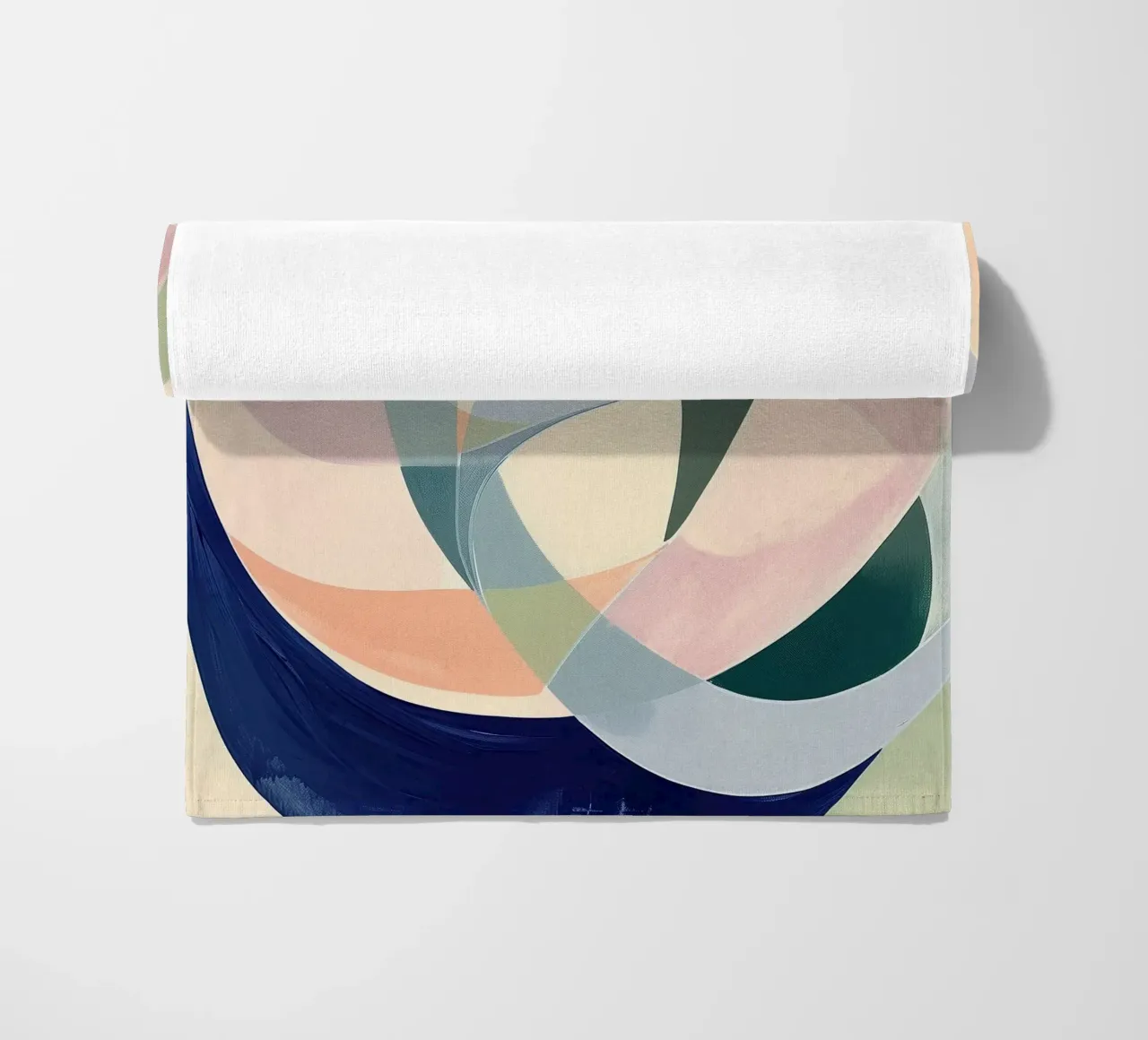 Interwoven Forms beach towel by softsoul