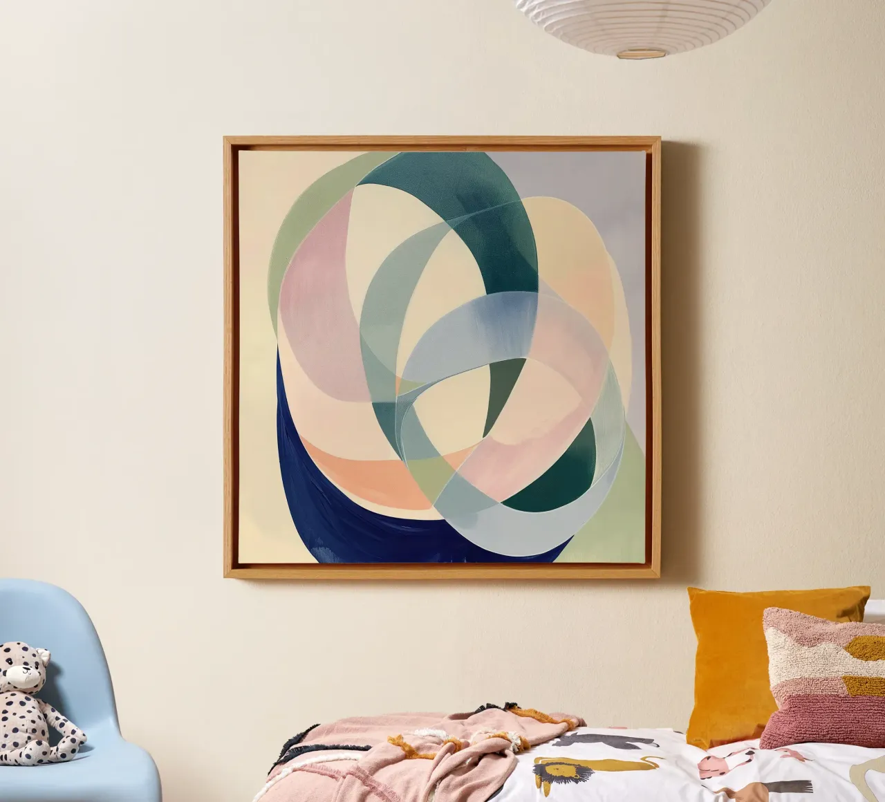 Interwoven Forms canvas van softsoul