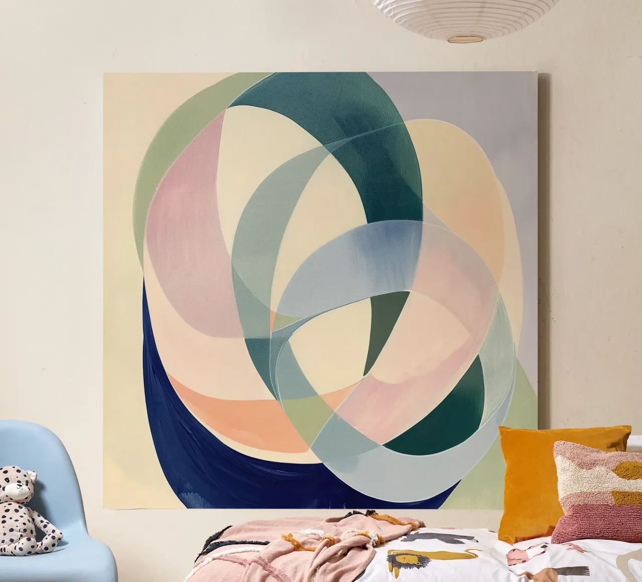 Interwoven Forms canvas van softsoul