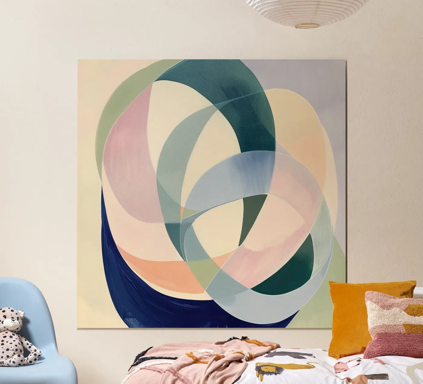 Interwoven Forms Poster von softsoul