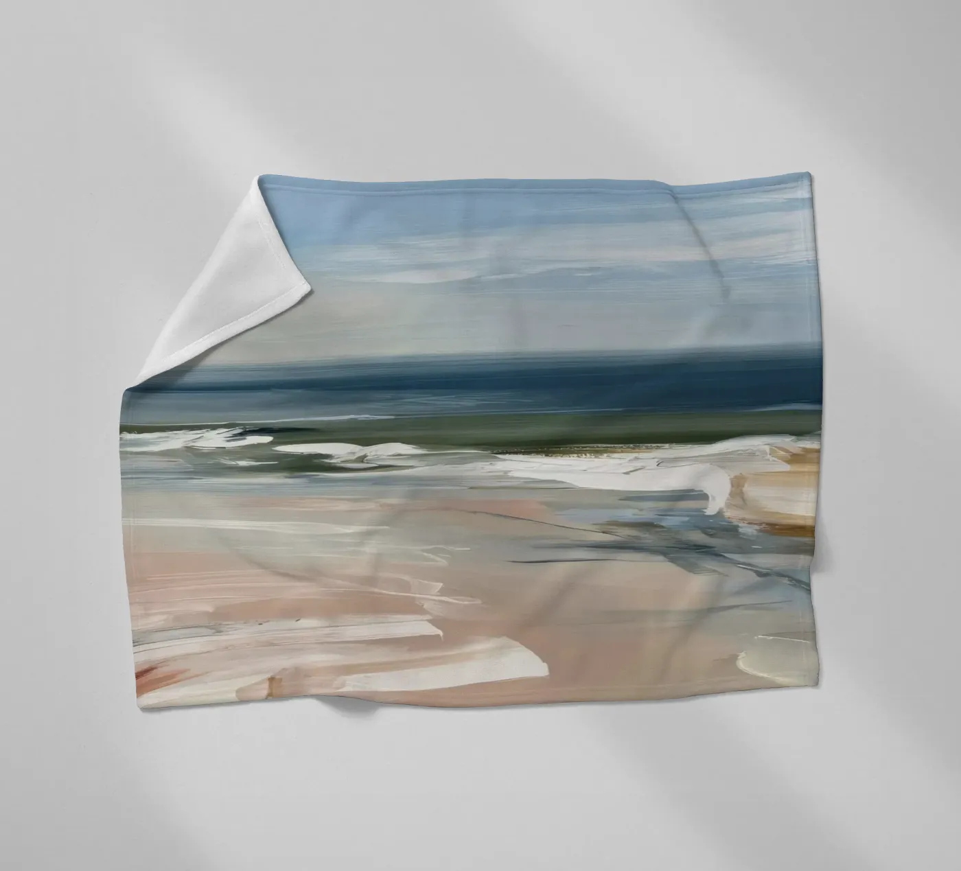 Coastal Calm Fleecedecke von M.A.Z.U.N.