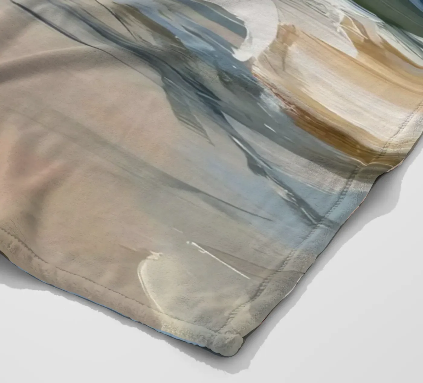 Coastal Calm Fleecedecke von M.A.Z.U.N.