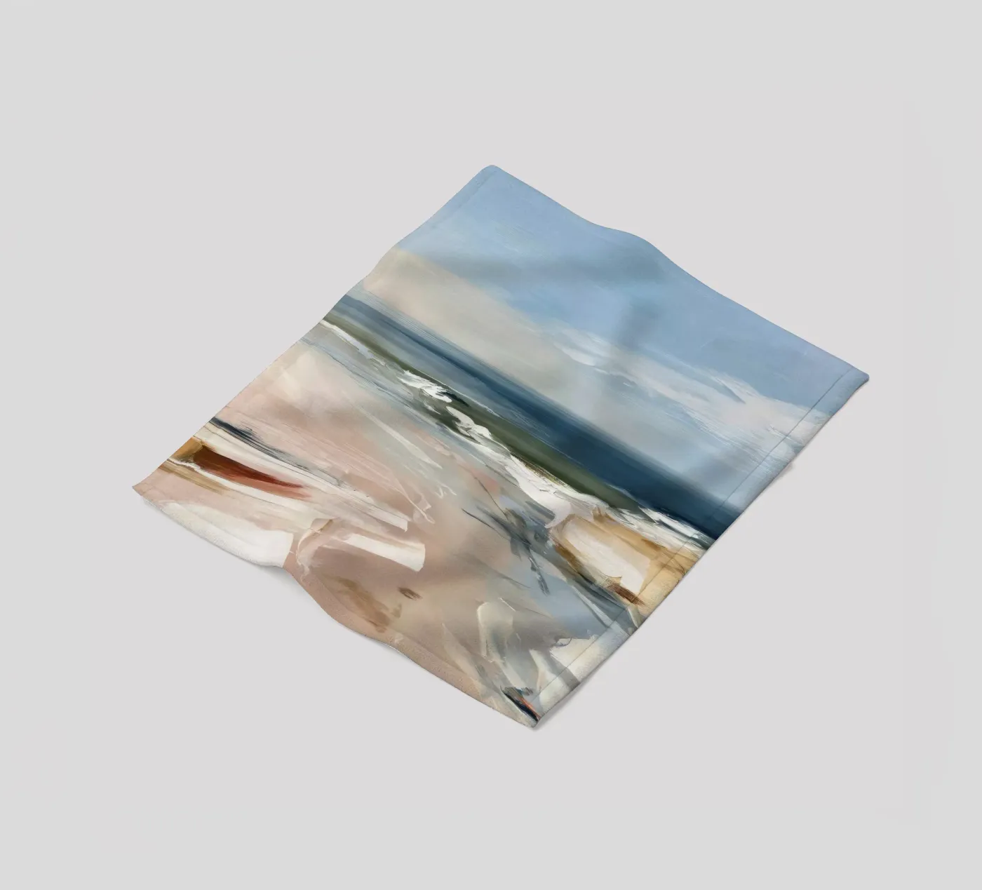 Coastal Calm Fleecedecke von M.A.Z.U.N.