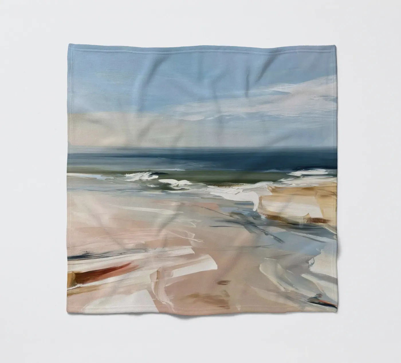 Coastal Calm Fleecedecke von M.A.Z.U.N.