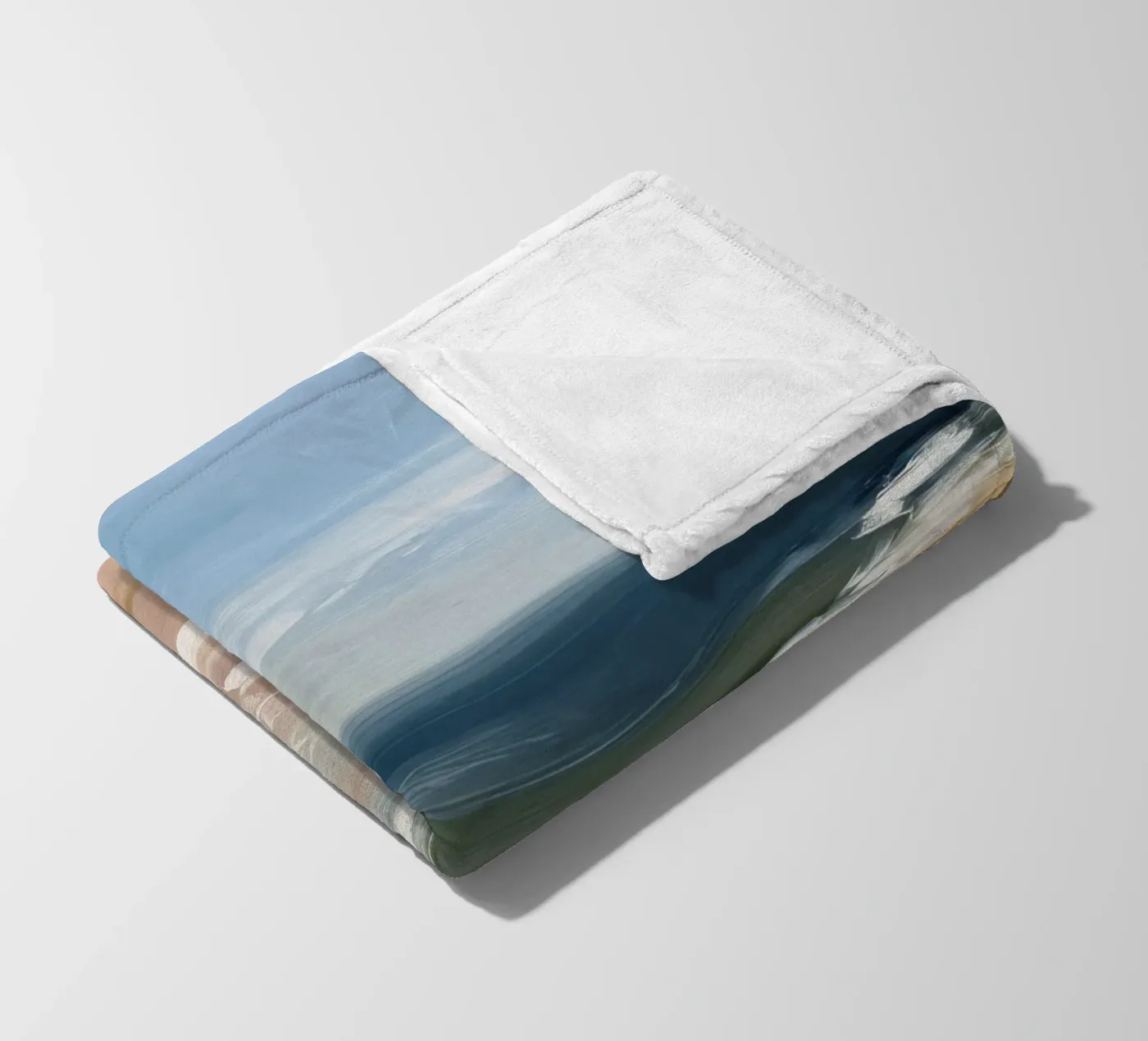 Coastal Calm Fleecedecke von M.A.Z.U.N.