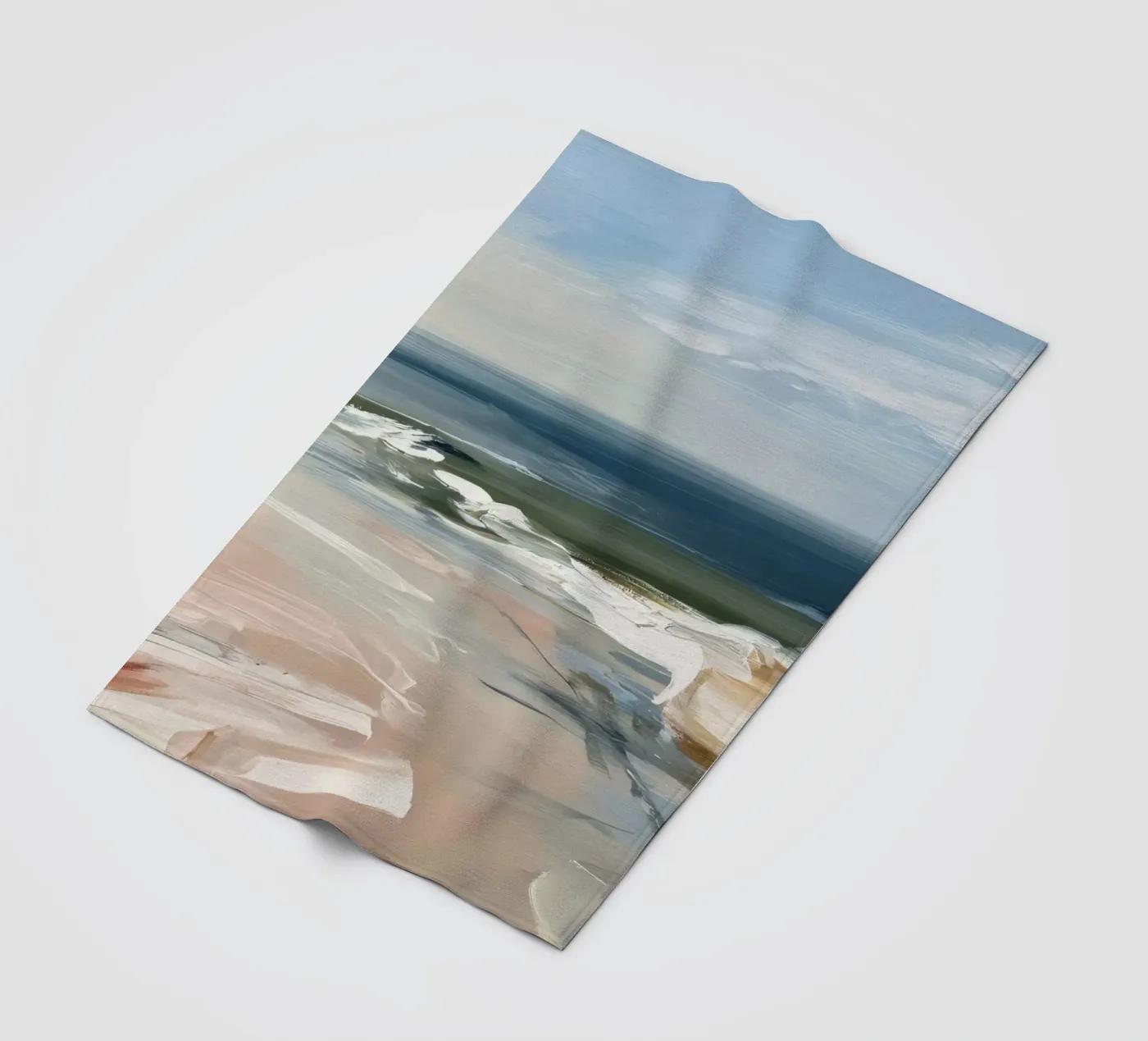 Coastal Calm Fleecedecke von M.A.Z.U.N.