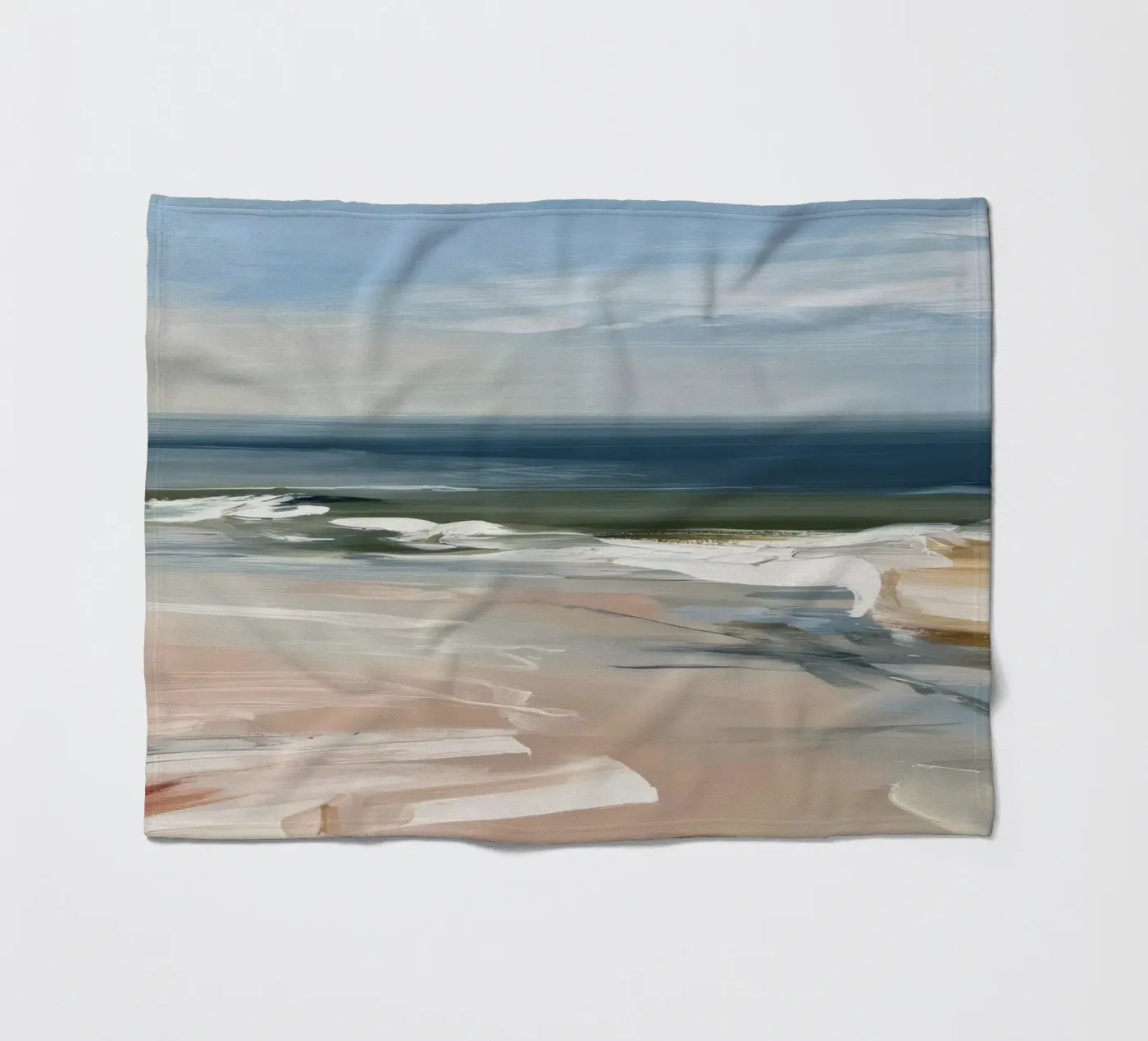 Coastal Calm Fleecedecke von M.A.Z.U.N.