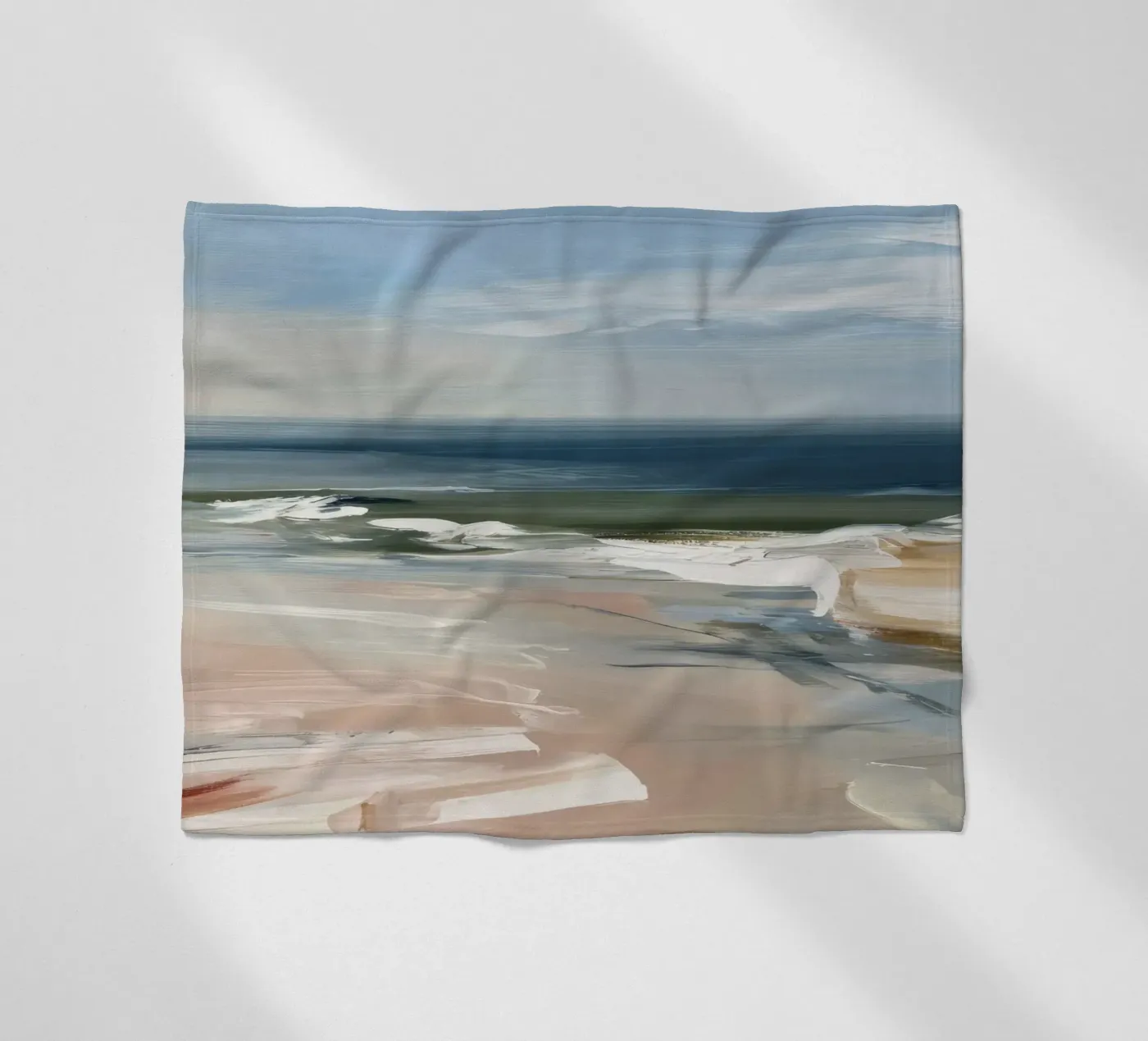 Coastal Calm Fleecedecke von M.A.Z.U.N.