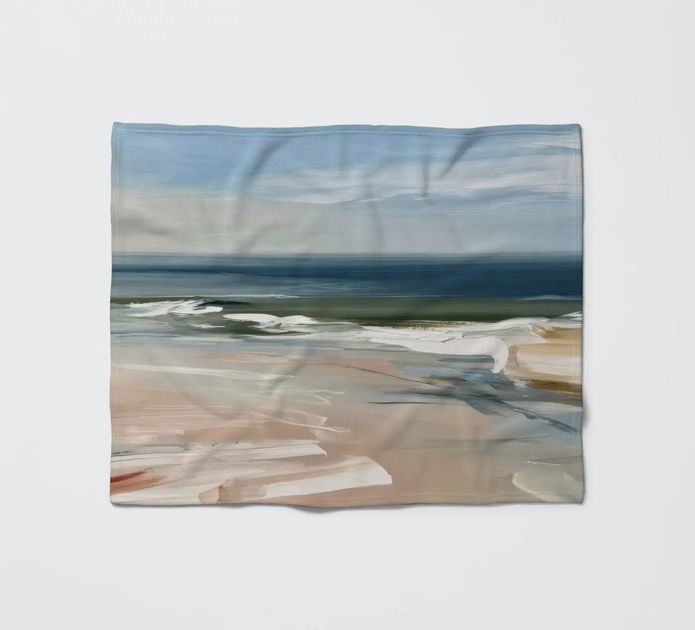 Coastal Calm Fleecedecke von M.A.Z.U.N.