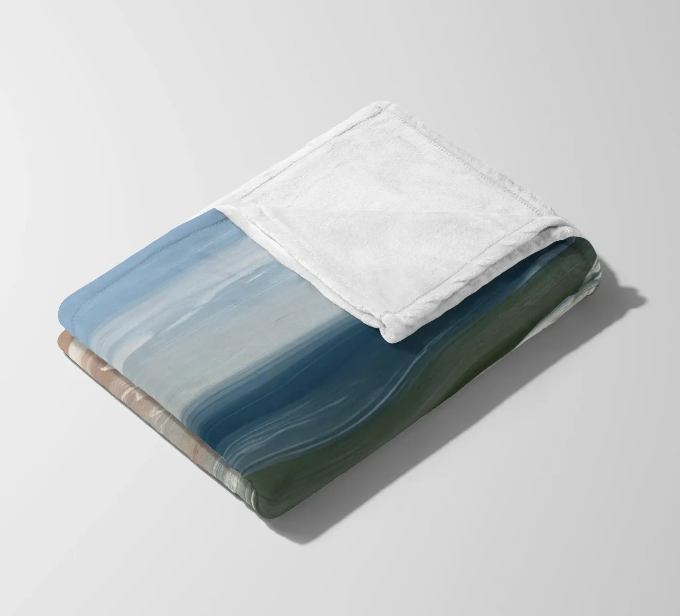 Coastal Calm Fleecedecke von M.A.Z.U.N.