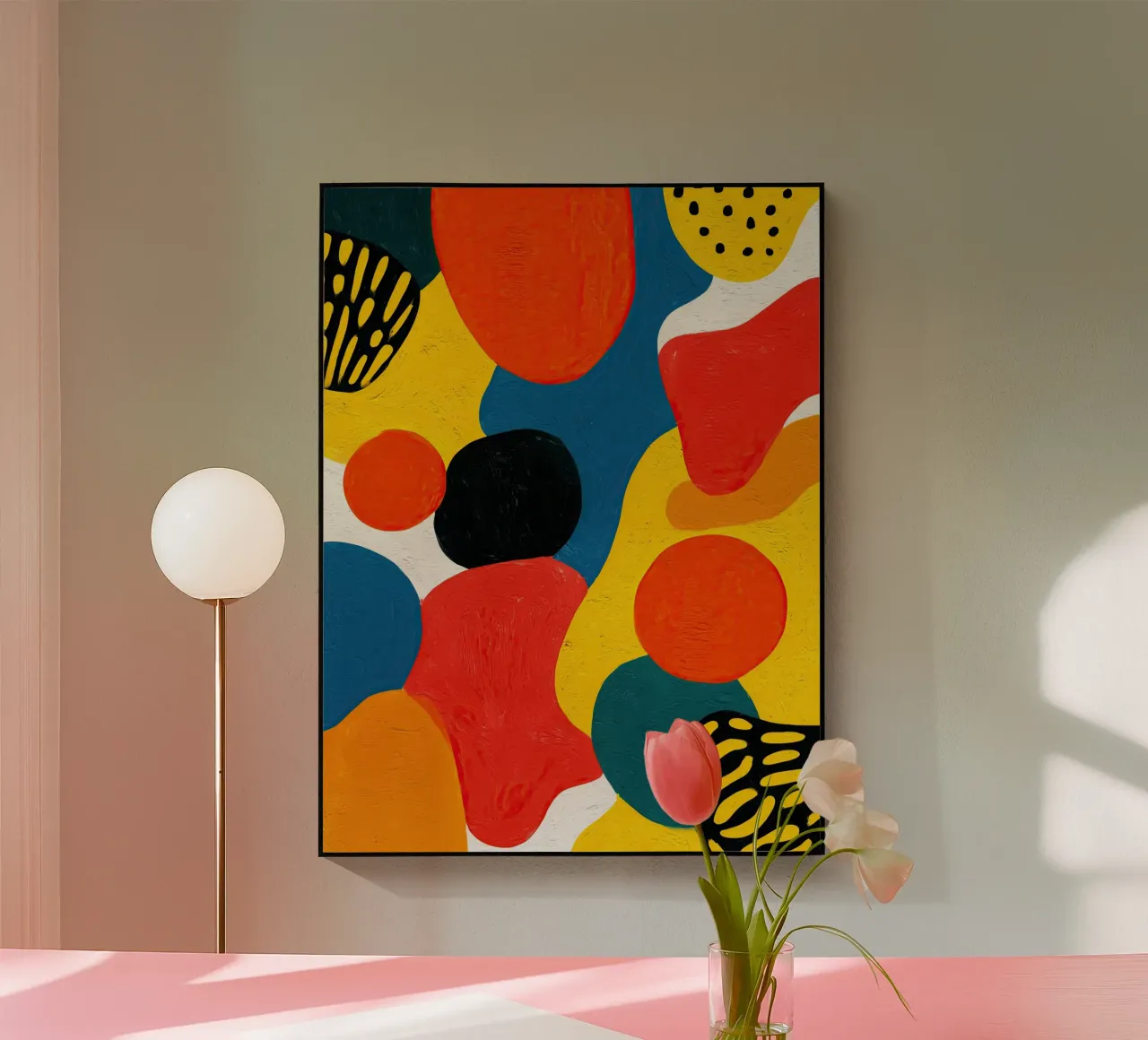 Dancing Shapes plexiglass da Sienna Atelier