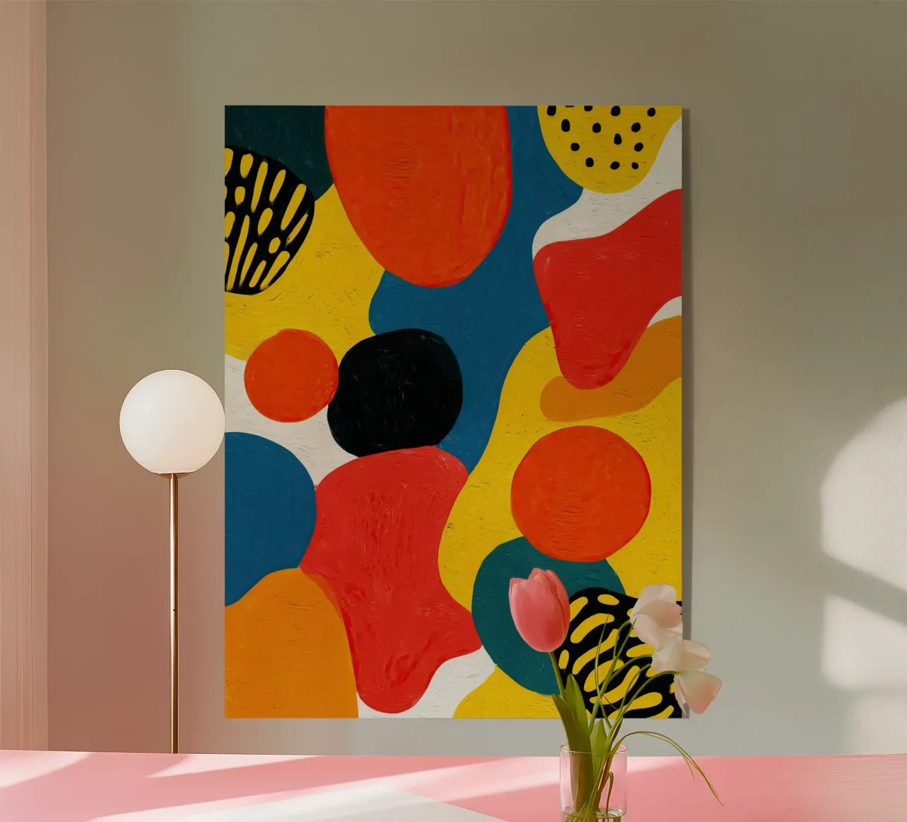 Dancing Shapes plexiglas de Sienna Atelier