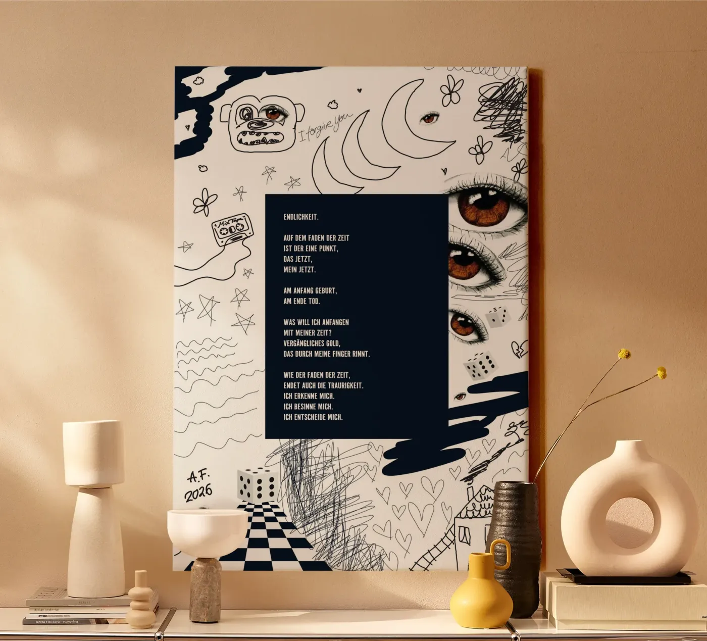 finitudine tela da Fraysein Design