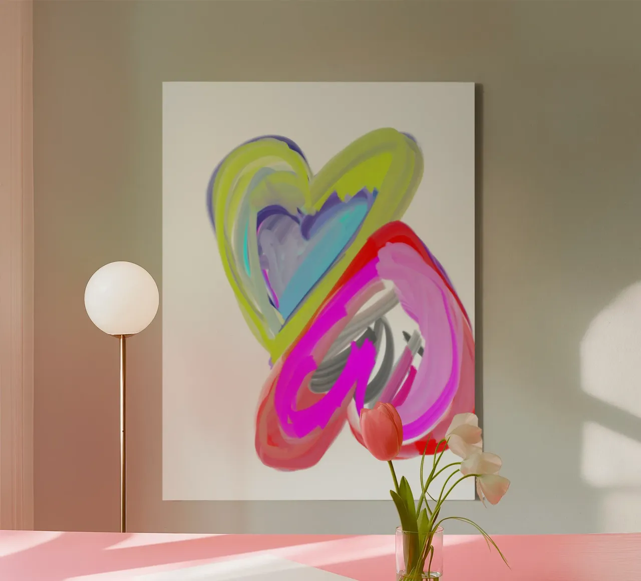 Upside down canvas by Simplicity