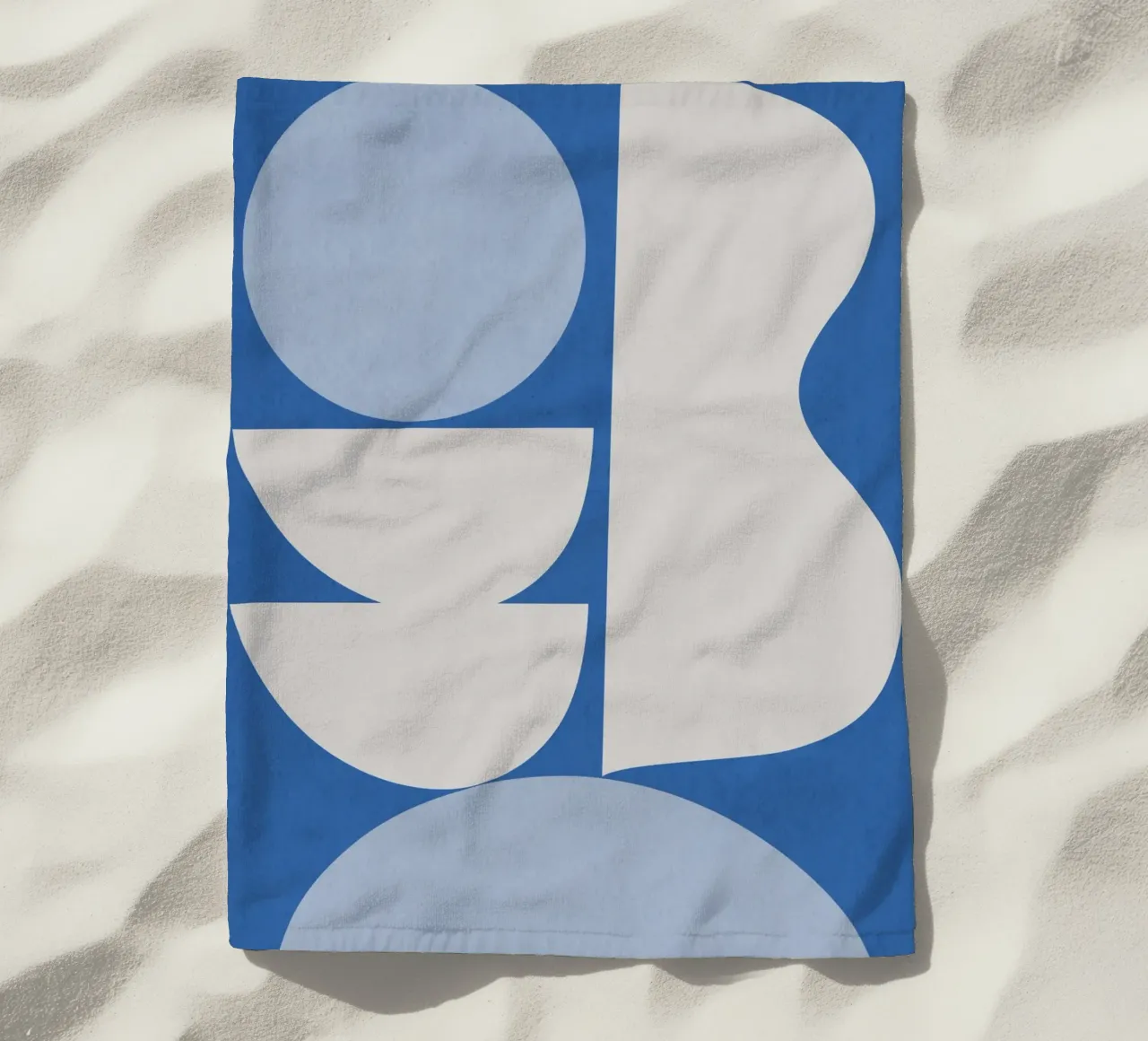 Blu Minimal telo mare da ThingDesign