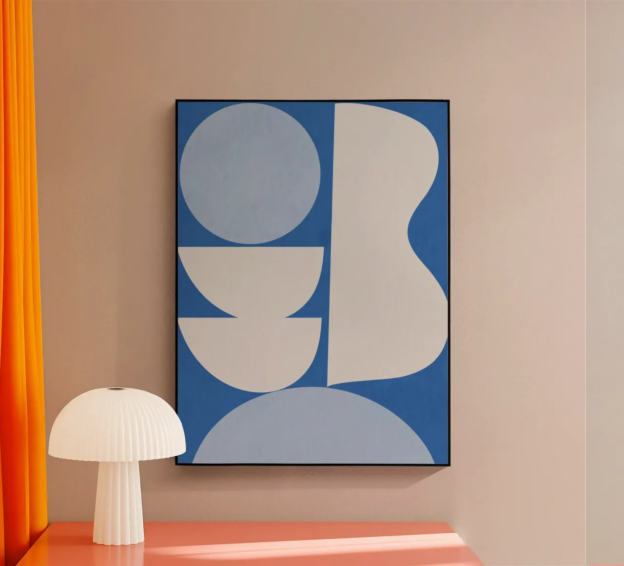 Blue Minimal plexiglass da ThingDesign