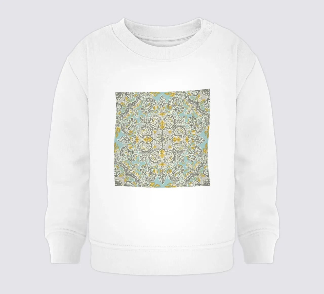 Gypsy Floral felpa neonato da Micklyn Le Feuvre