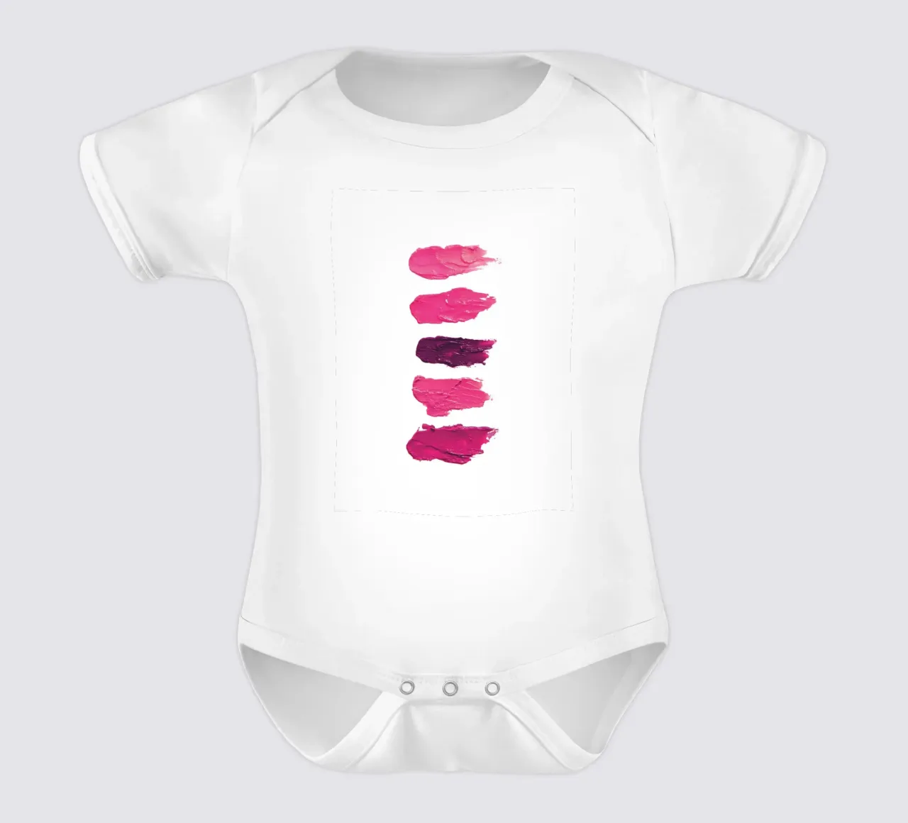 Labbra rosa - Bellezza a colori body neonato maniche corte da Whole©