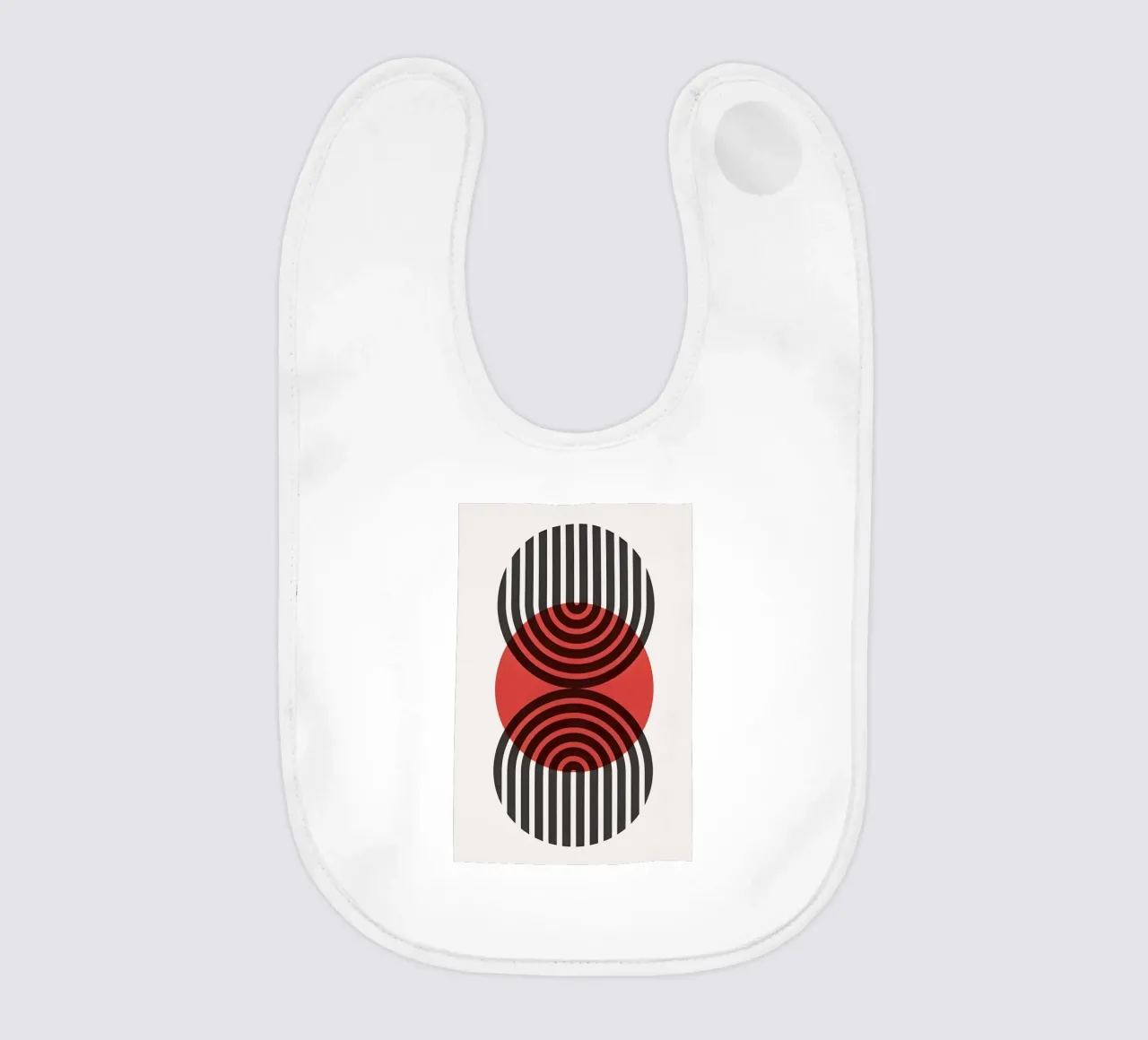 Bauhaus Eclipse Geometry bavaglino da Sun Flower