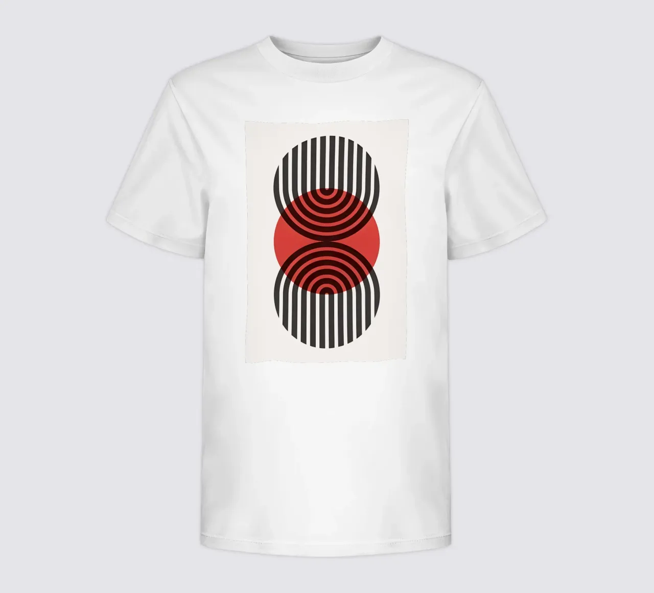 Geometria dell'eclissi Bauhaus t-shirt bambini da Sun Flower