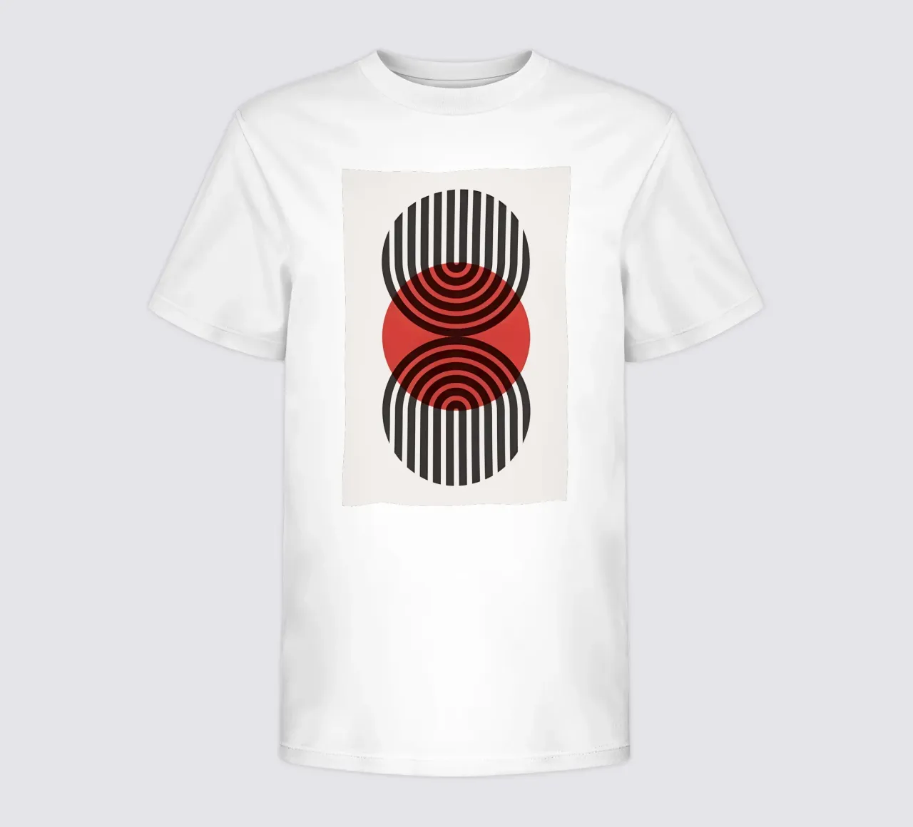 Geometria dell'eclissi Bauhaus t-shirt bambini da Sun Flower