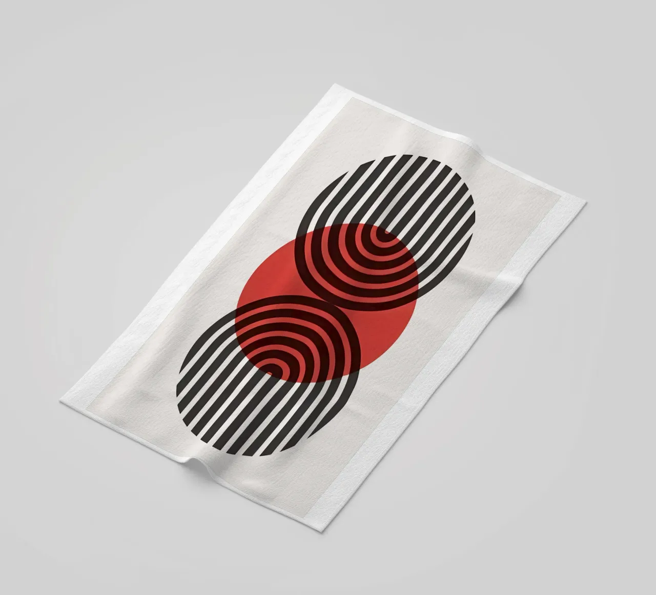 Bauhaus Eclipse Geometry telo mare da Sun Flower