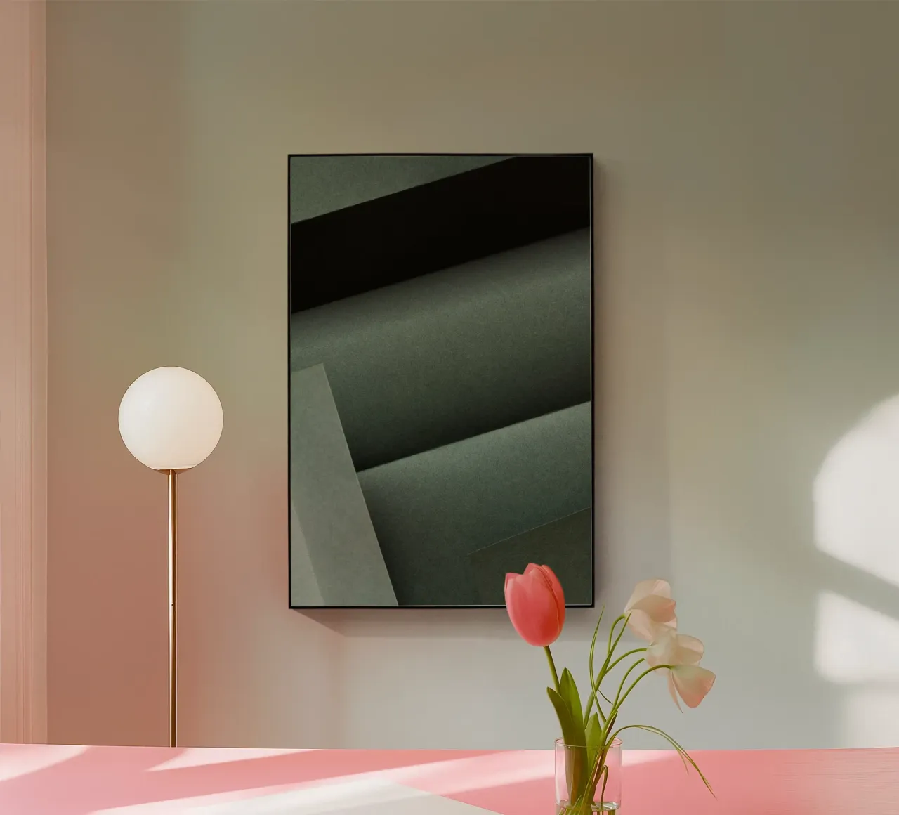 Papers and Shadows 2 plexiglass da Mareike Böhmer Photography