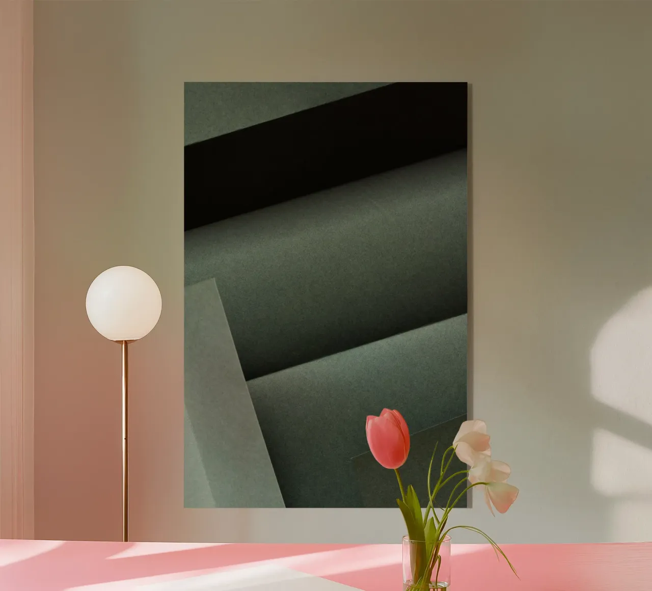 Papers and Shadows 2 plexiglass da Mareike Böhmer Photography