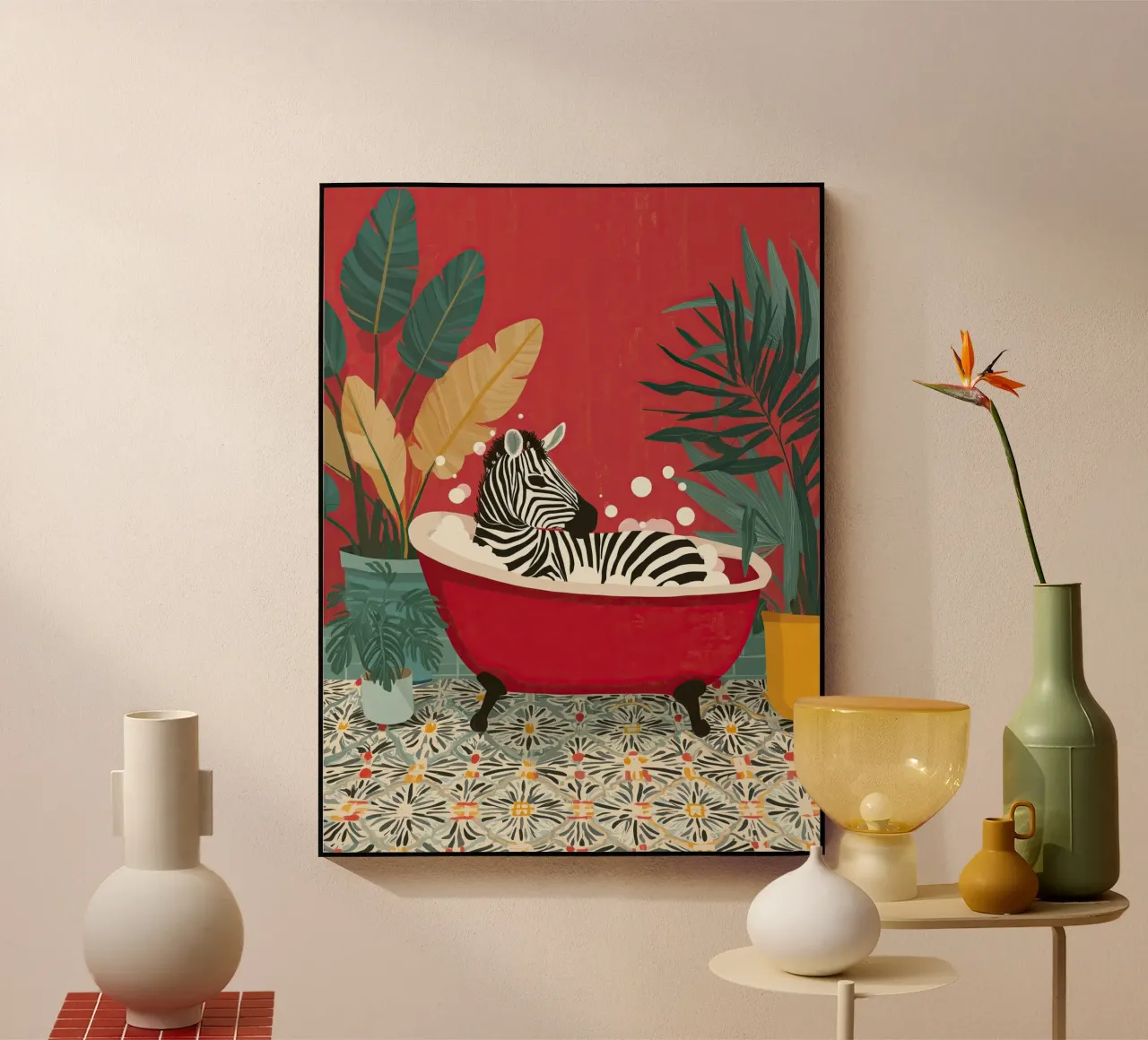 Bubble Bath Safari plexiglass da Kiara