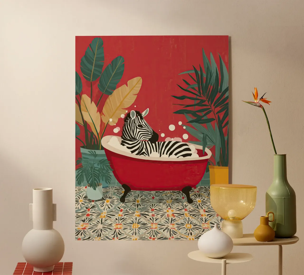 Bubble Bath Safari plexiglass da Kiara