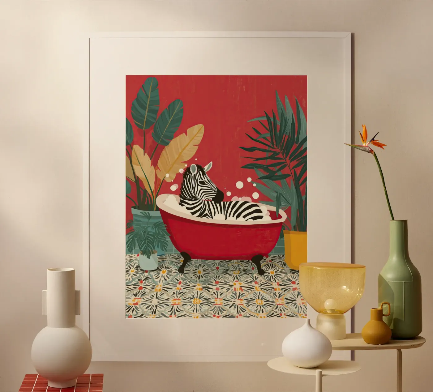 Bubble Bath Safari poster da Kiara
