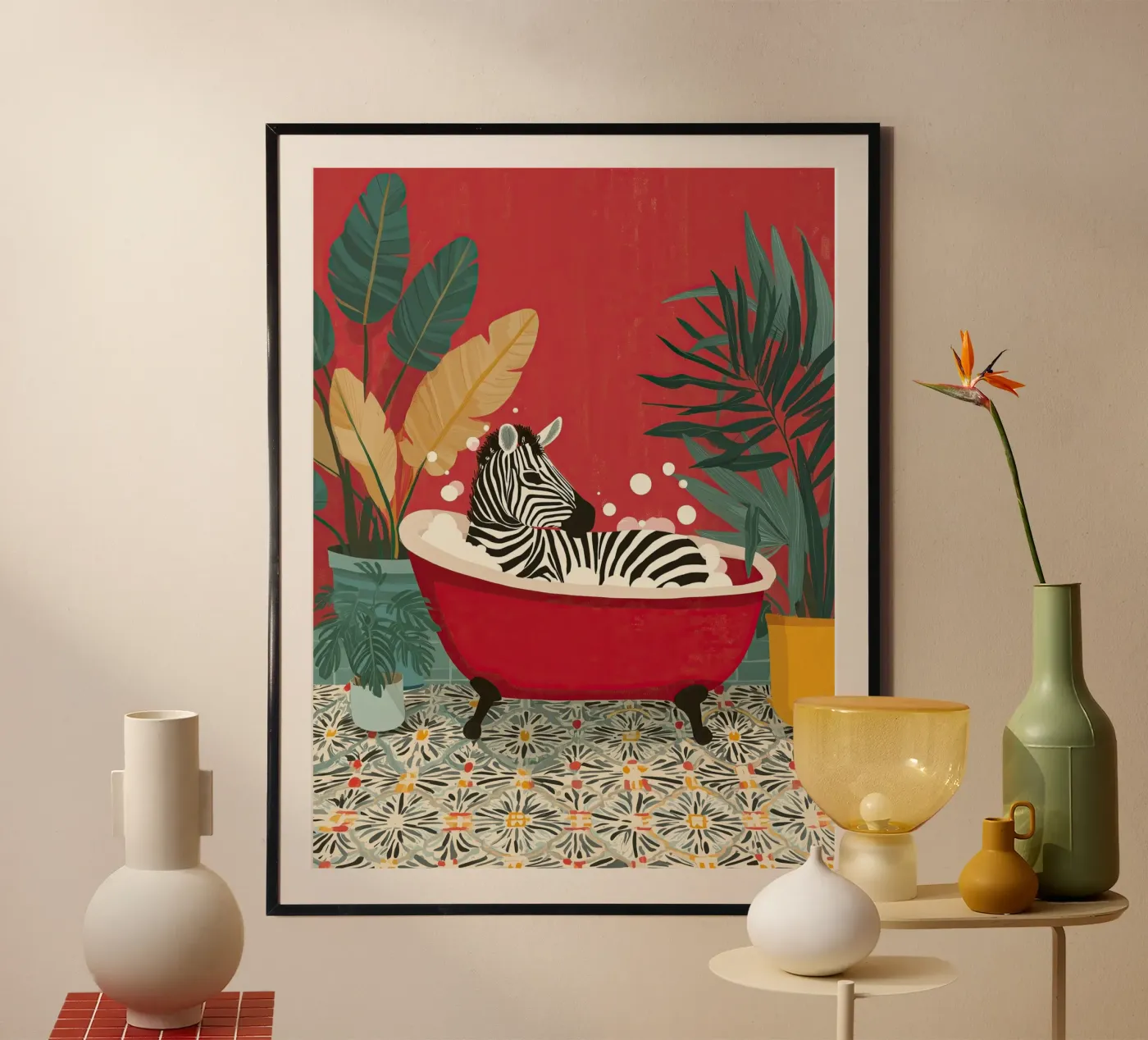Bubble Bath Safari poster da Kiara