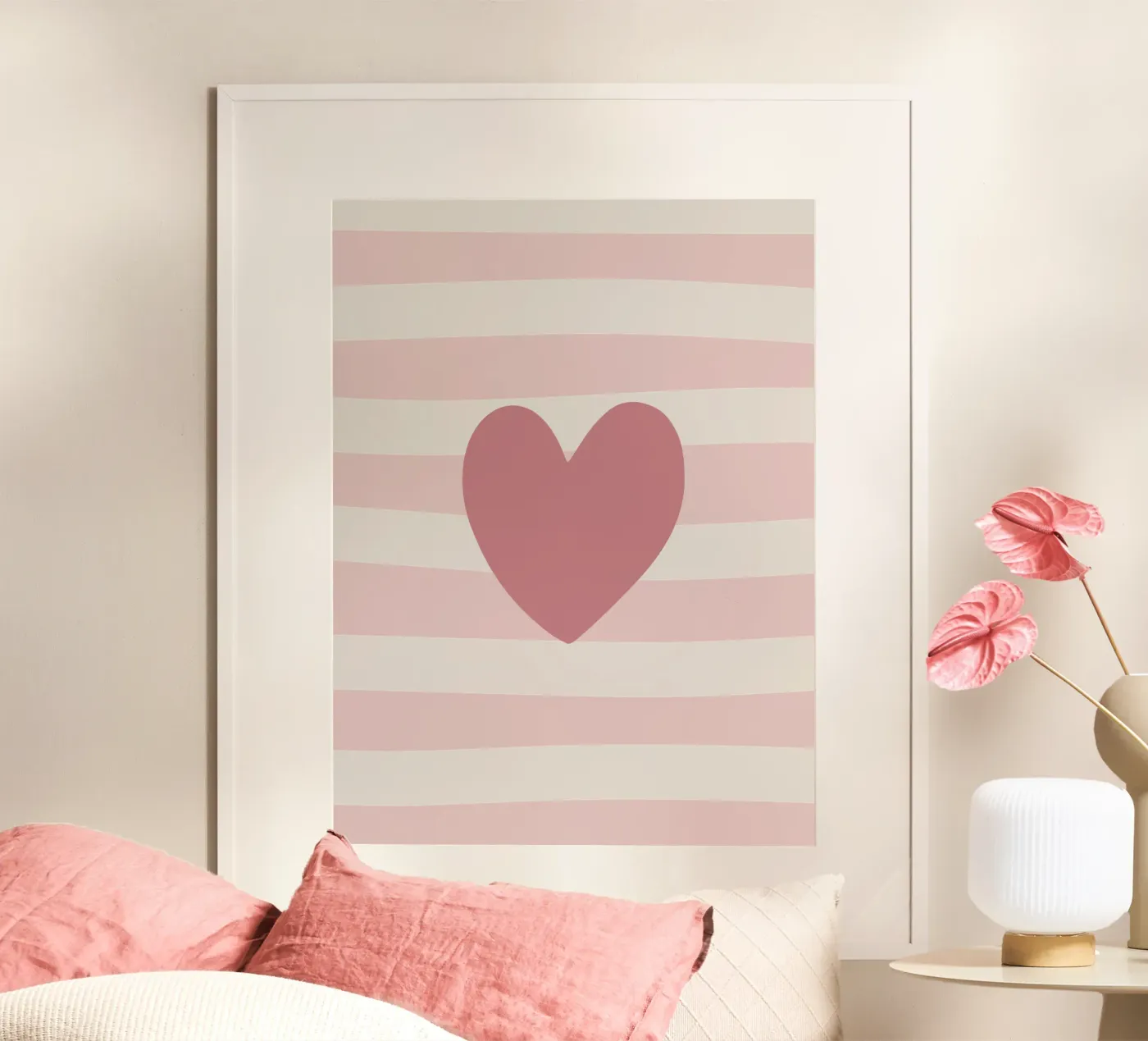 Love poster van CSK DESIGN