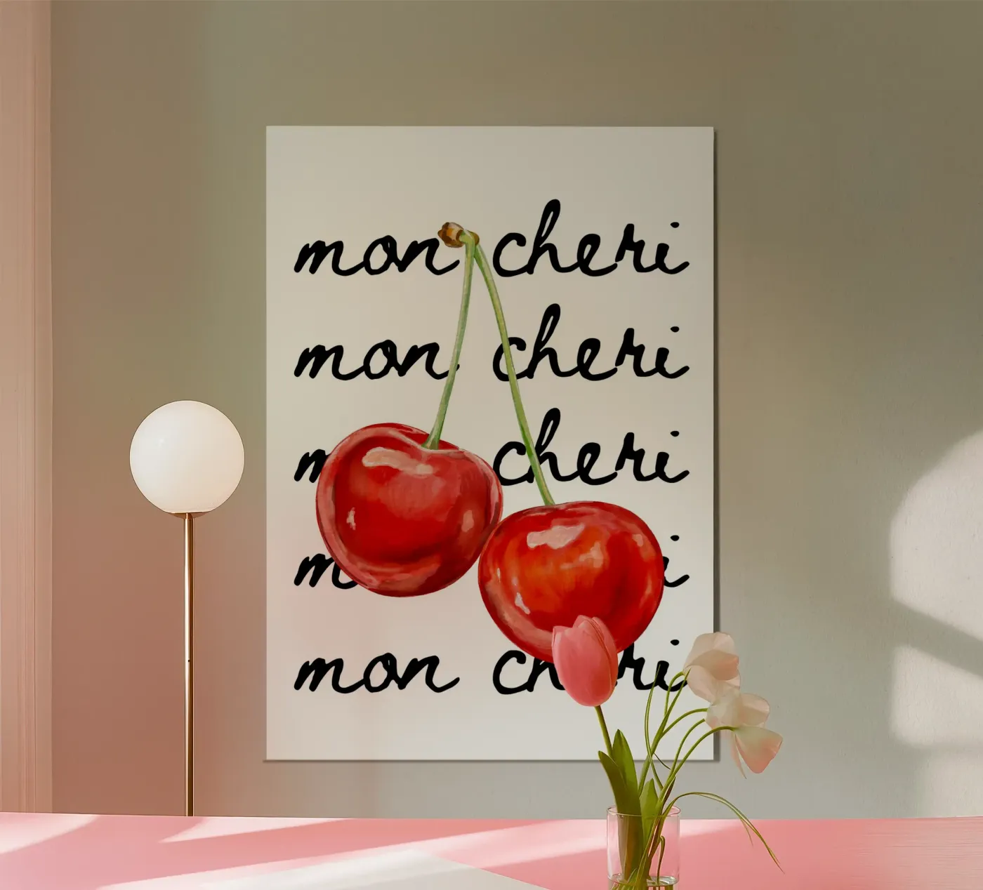 Mon cheri poster by Funkydays