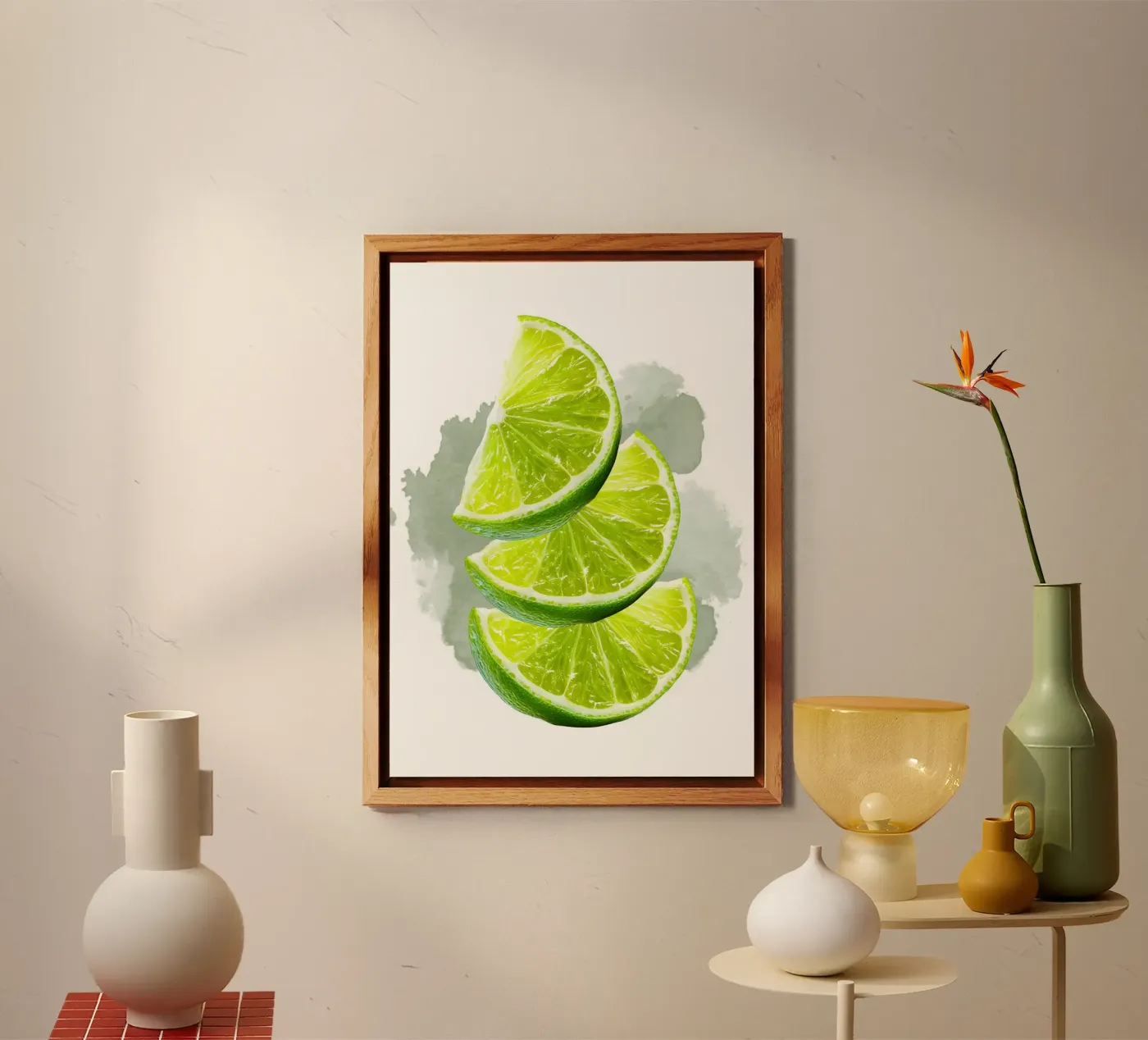 Lime forex plate by Funkydays