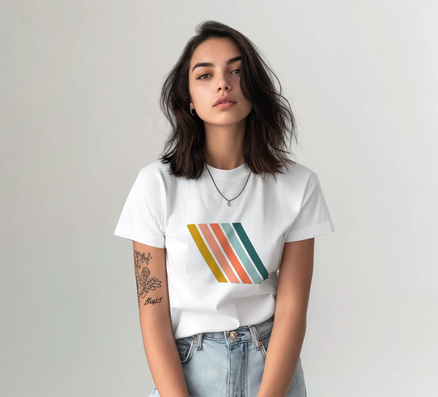 Sequenza t-shirt da Rose Beck Art