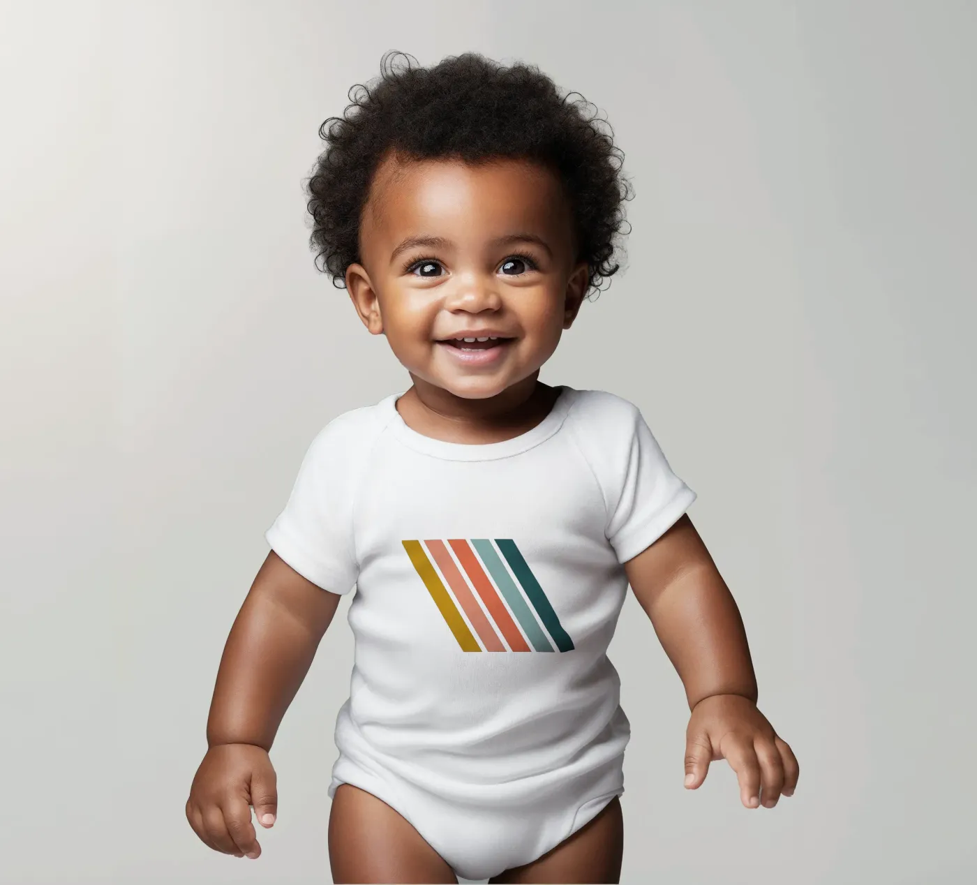 Sequence Kurzarm Babybody von Rose Beck Art