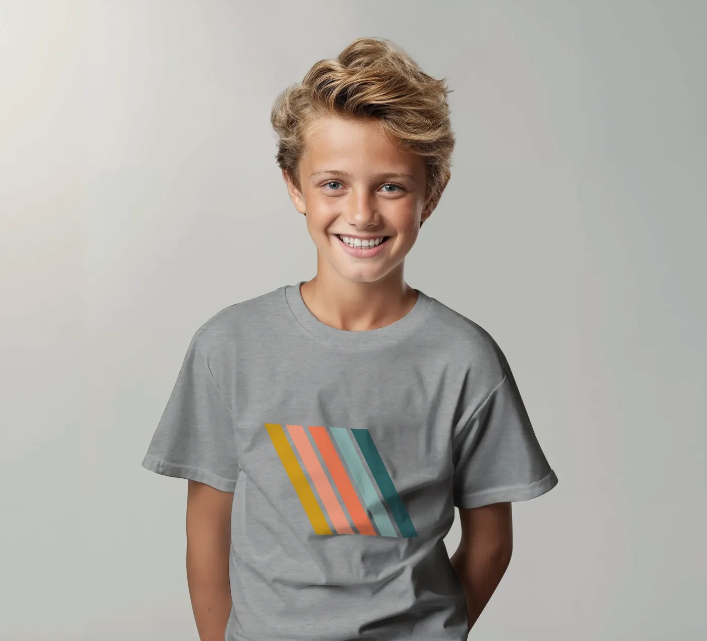 Sequence kinder t-shirt van Rose Beck Art