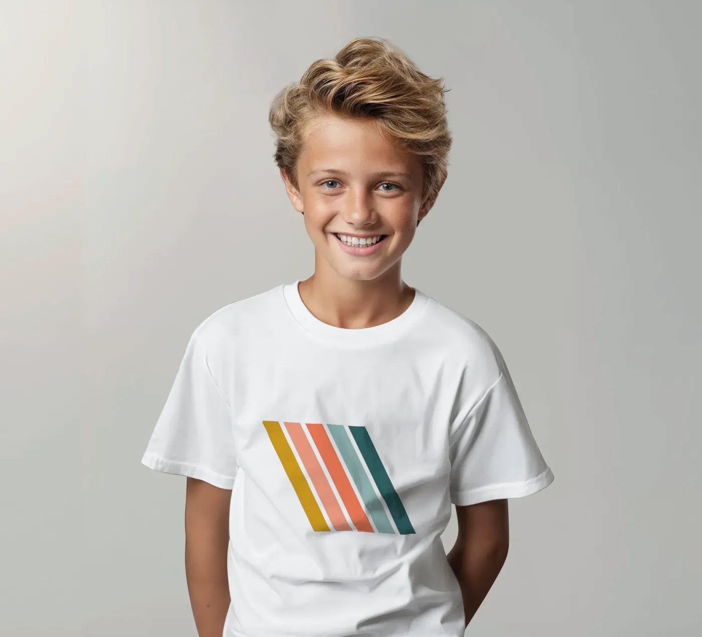 Sequence kinder t-shirt van Rose Beck Art