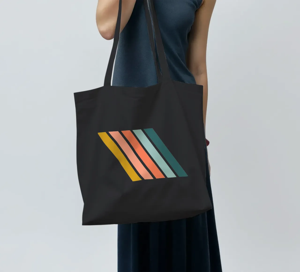 Sequence Jutebeutel von Rose Beck Art