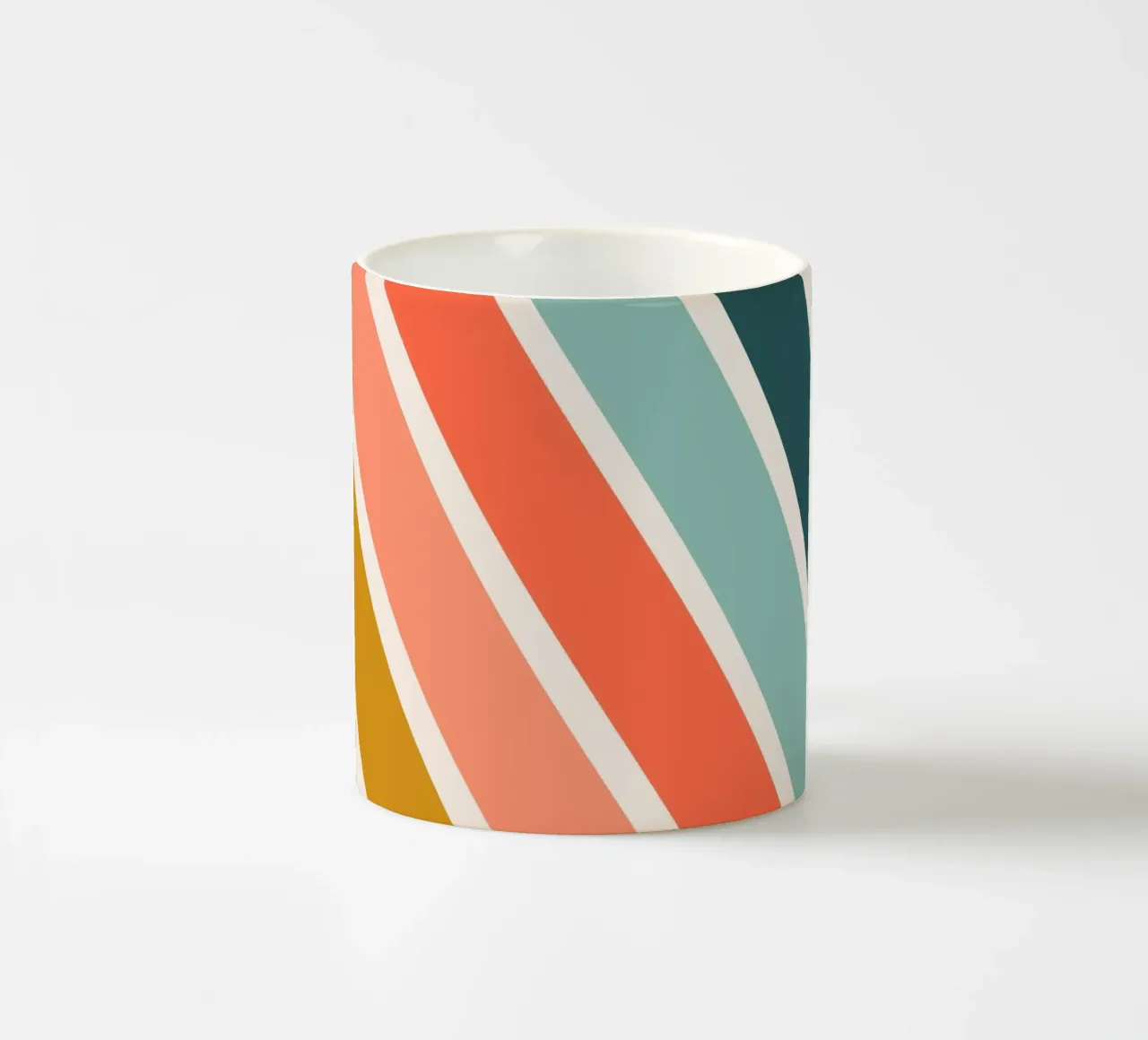 Sequence ceramic mug by Rose Beck Art