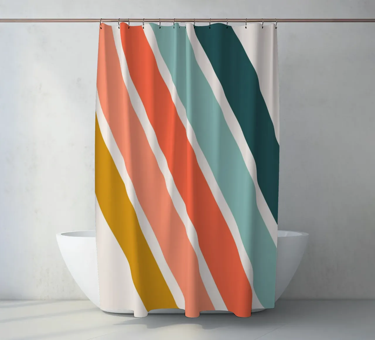 Sequence Duschvorhang von Rose Beck Art