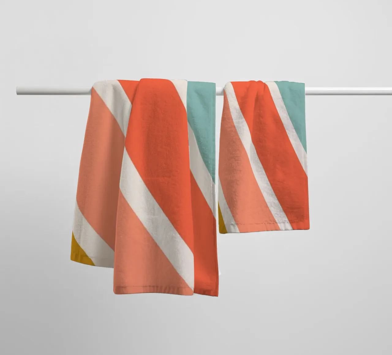 Sequence badhanddoek van Rose Beck Art