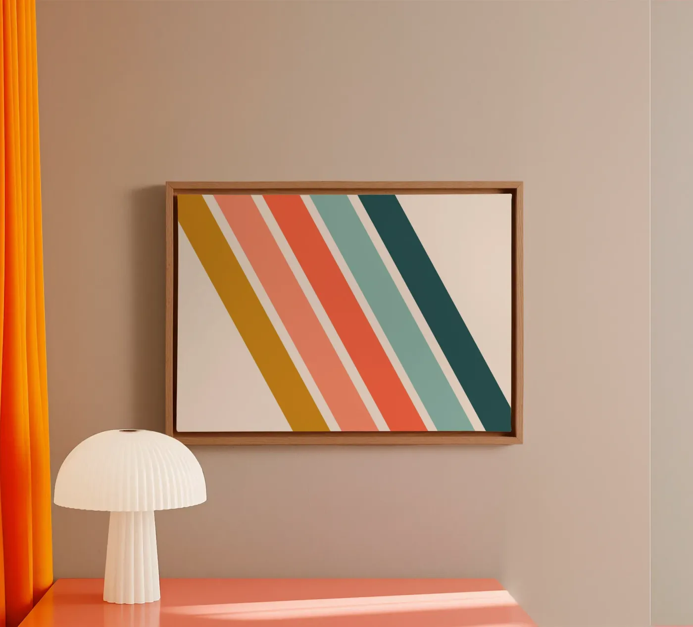 Volgorde canvas van Rose Beck Art