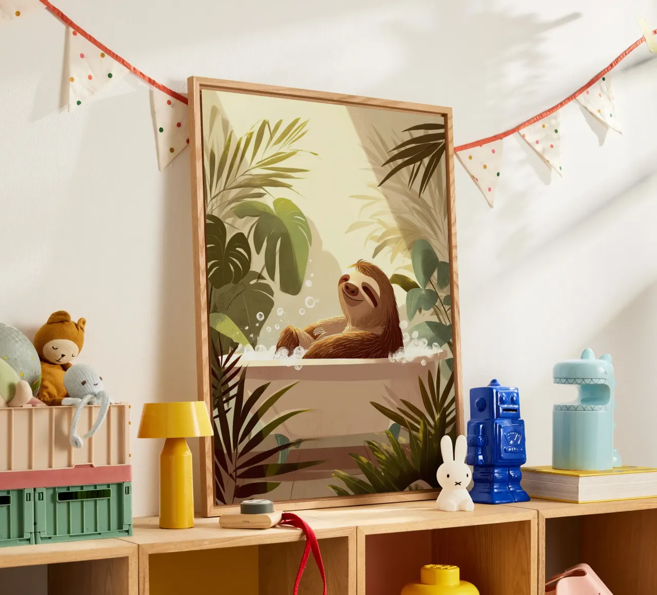 Sweet Sloth Bubble Bath plexiglass da Kiara