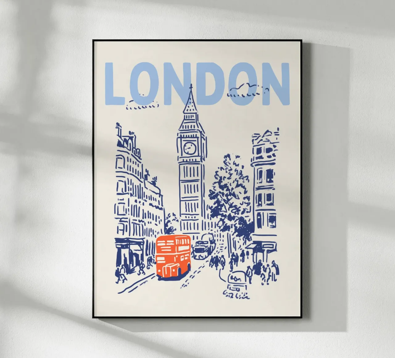 Londra plexiglass da Stor Verden Co.