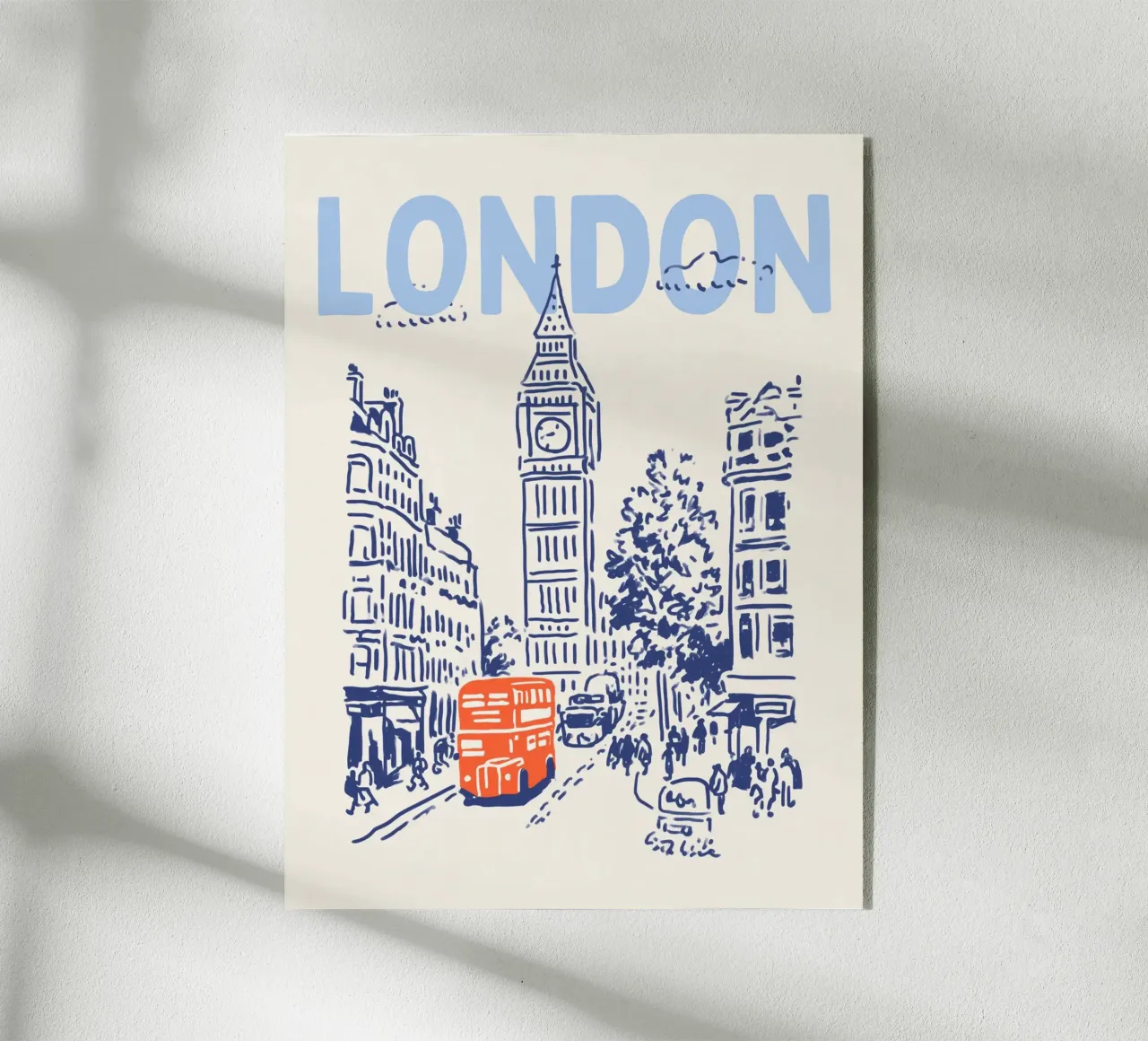 Londra plexiglass da Stor Verden Co.