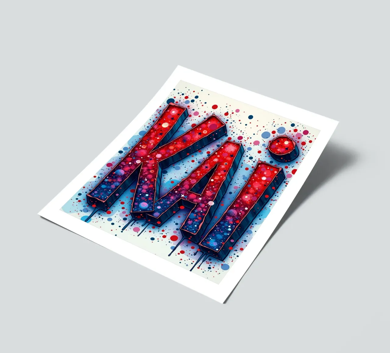 KAI sticker sheet by CASTILO Namengalerie